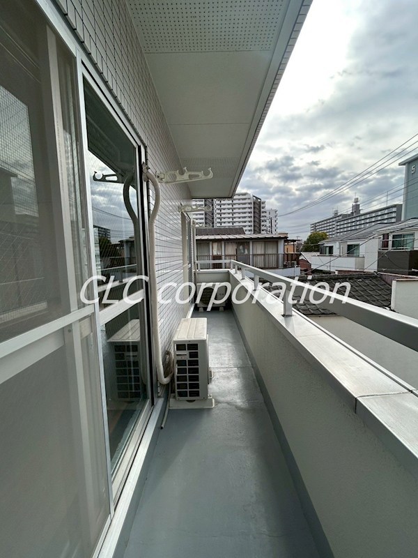 大島レジデンス ベランダ