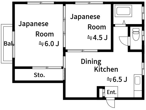 コーポ小森 間取り図