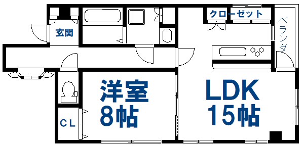 コーポ＠（コーポアット）  間取り図