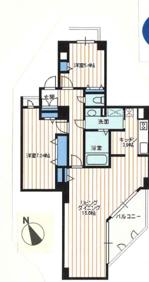 コンフィール西新井A.P 間取り図