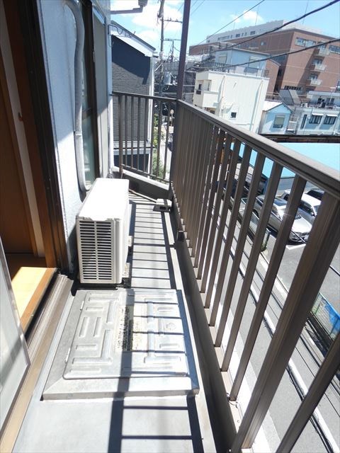 コーポ花 ベランダ