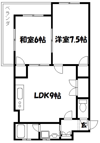 MAXIMAパークハイツ 間取り