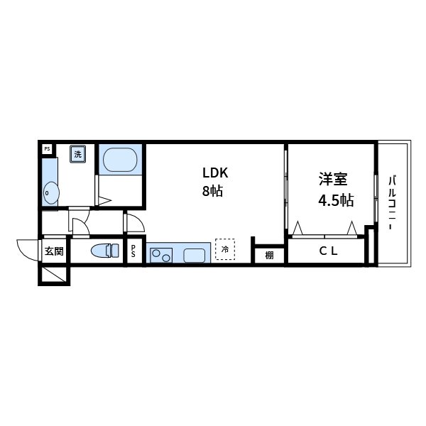 アヴァンス東日暮里 間取り