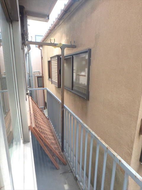 オカダビル ベランダ