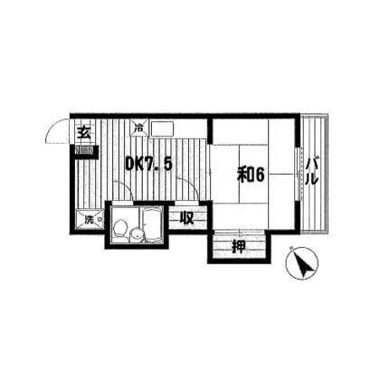 テラス三ノ輪 間取り図