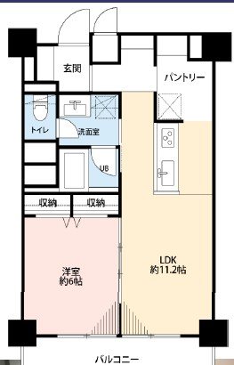 南砂キャピタルコータース 間取り