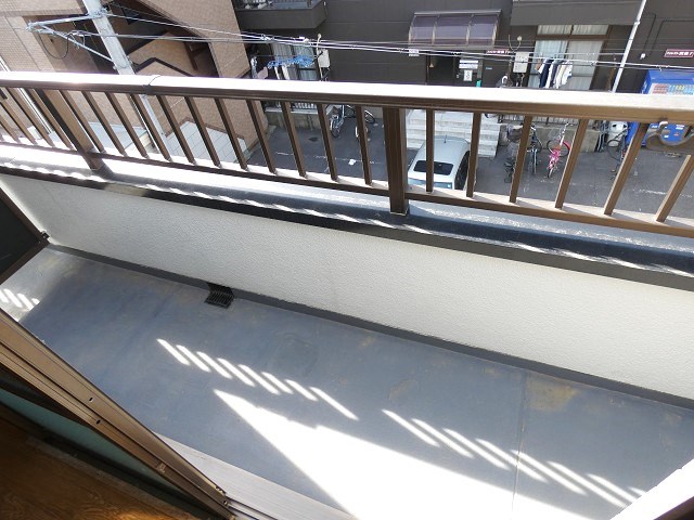 トウセンハイツ京島 ベランダ