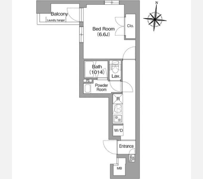 コンフォリア・リヴ木場ＥＡＳＴⅠ 間取り