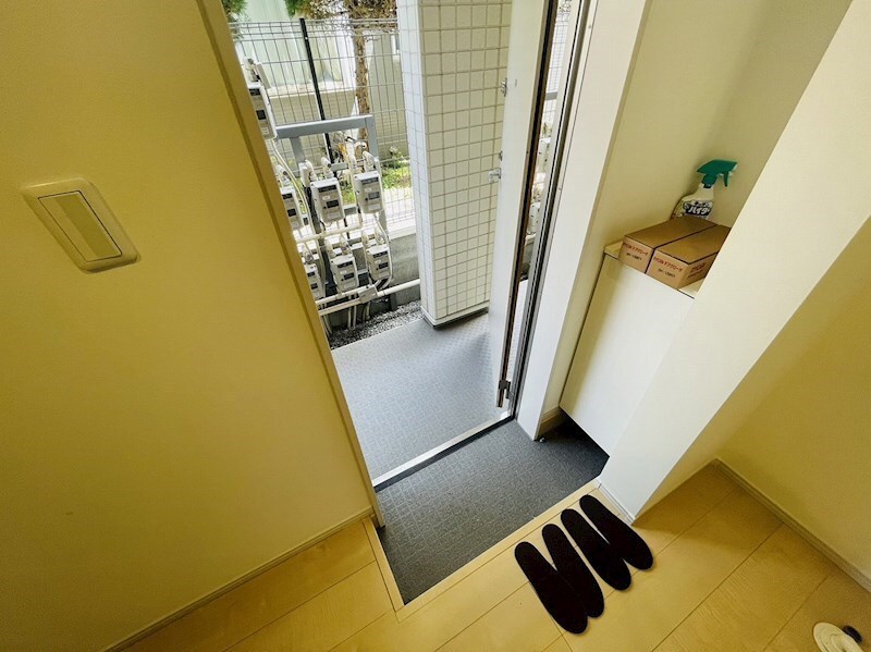 メルディア亀有 玄関