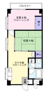 ベルエキップ一番館 302号室 間取り