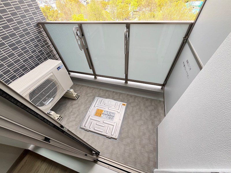Alivis西葛西norte ベランダ