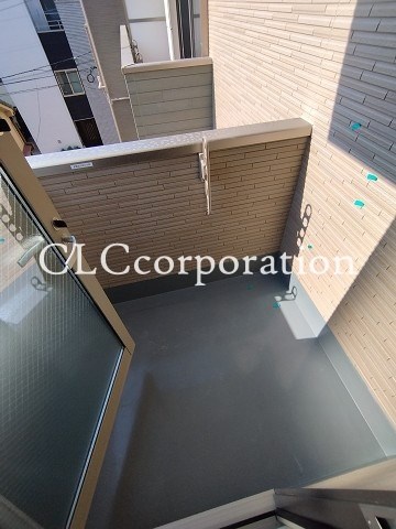 ジョワ・ド・ヴィーヴル ベランダ