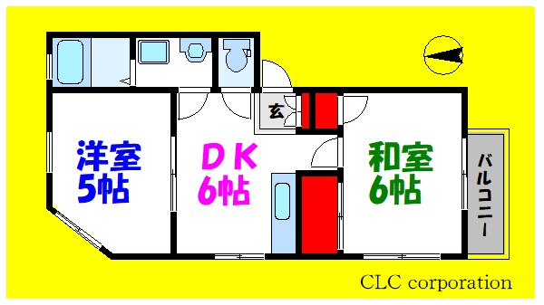 杉原ビル 301号室 間取り
