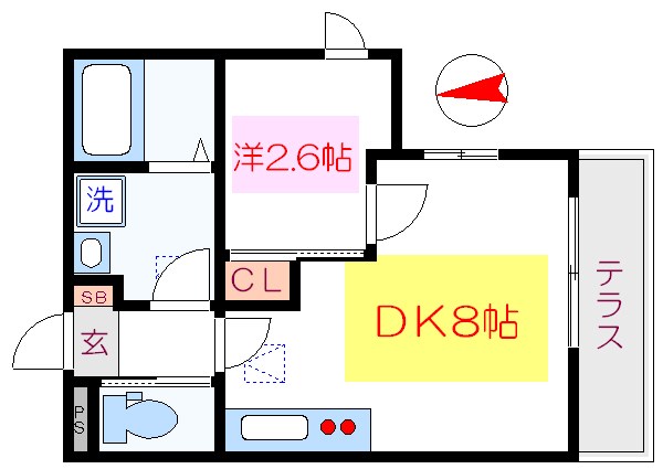 ＭＡＴＥＵＳ言問 間取り