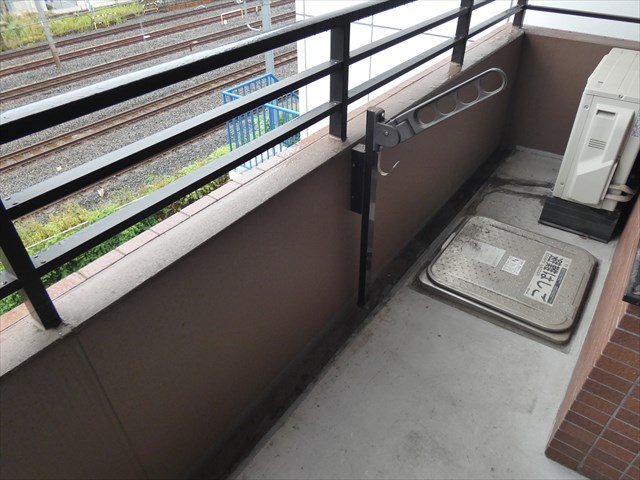 アロックス王子 ベランダ