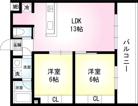 ラフィーネブラン 間取り