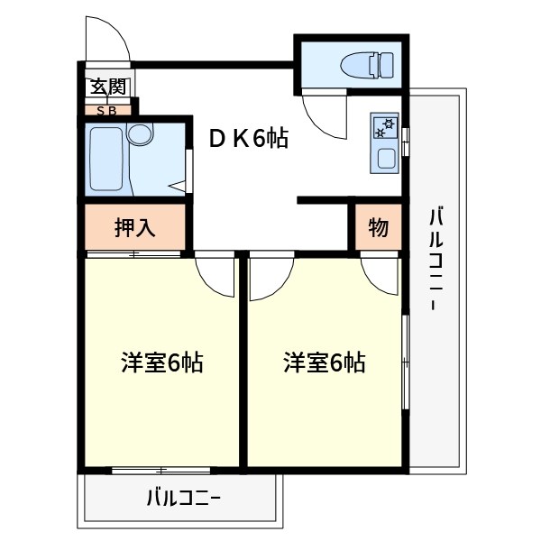 第２桑岡ビル 間取り