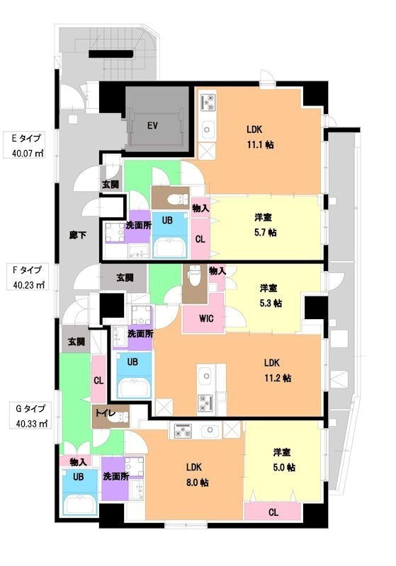 エム・グランヴィア駒形 間取り