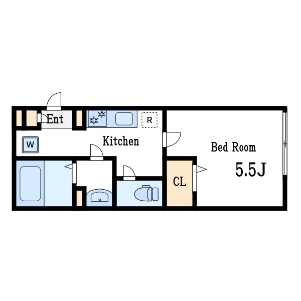 IXO江戸川Ⅱ 間取り