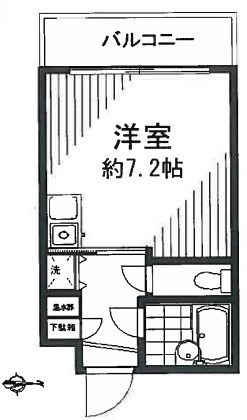 ジャネットビル 510号室 間取り