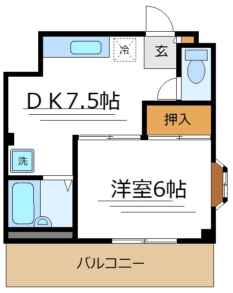 プラザイイズカ   間取り図