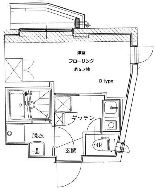 FAIR町屋レジデンス   間取り