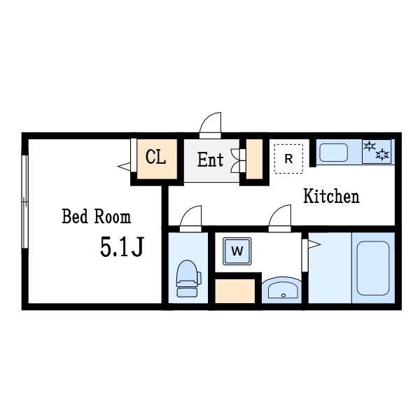 IXO江戸川Ⅱ 間取り