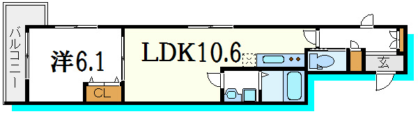 メゾン六義園  間取り