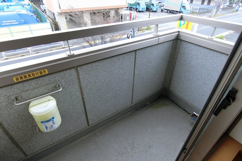 グリーンシャトル ベランダ