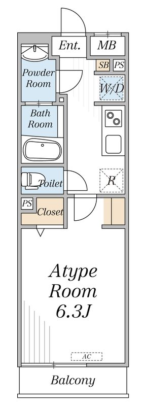 リブリ・IshidaⅢ 間取り