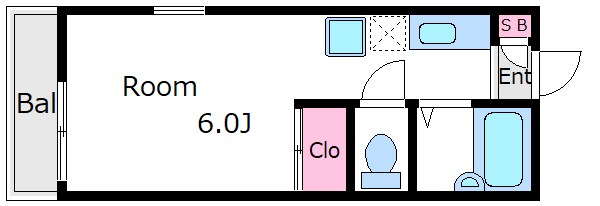 ジュネスコーポ 105号室 間取り