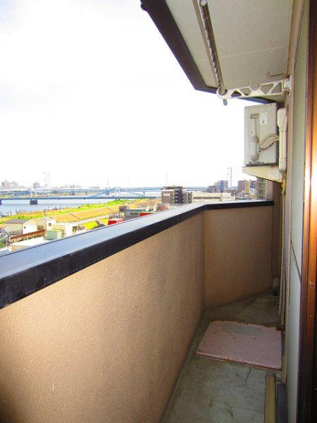 カルムメゾン丸山 ベランダ