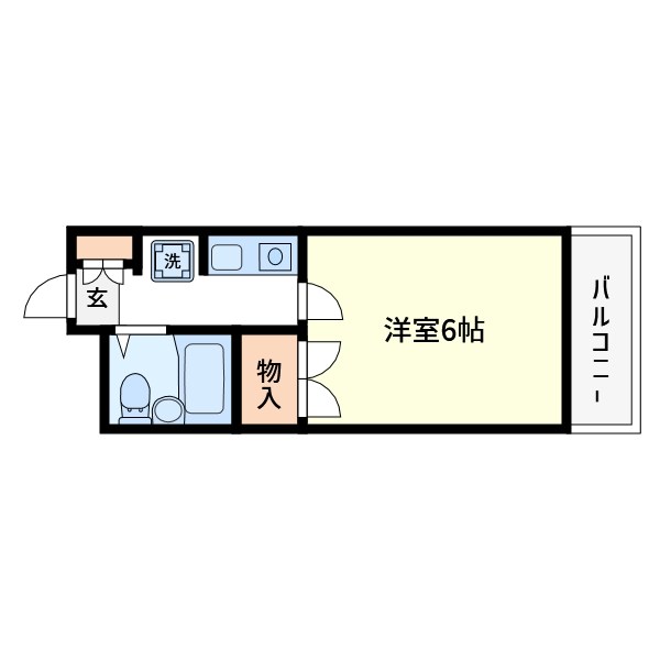 ロイヤルハイム上野  間取り