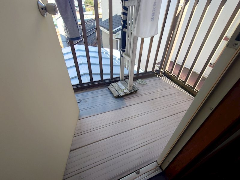 シェアハウスSK ベランダ