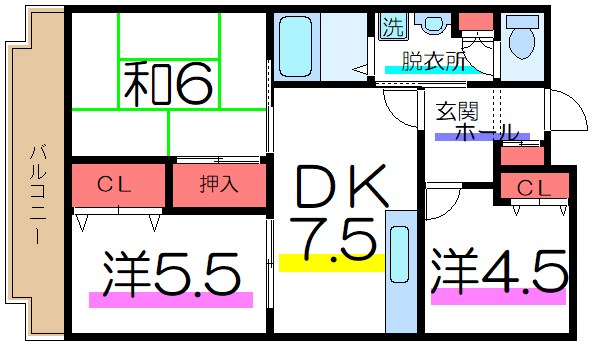 メゾンタカギ 間取り