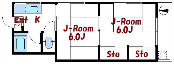 宇田川荘 間取り