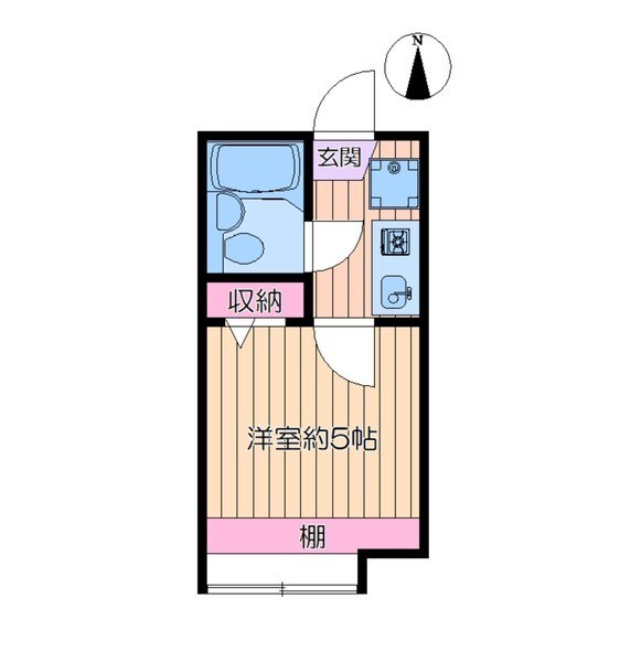 スプリング北綾瀬Ｂ  間取り