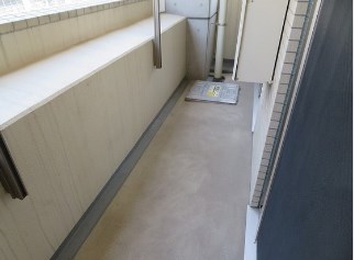 キャルム浅草 ベランダ