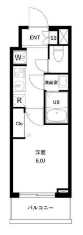 アーバンパーク南行徳レジデンス 515号室 間取り