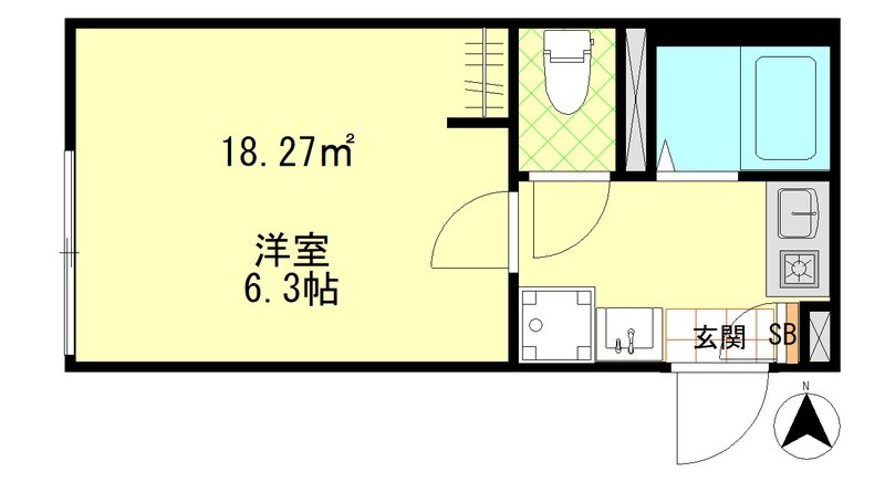 ルミナス千住大橋 間取り