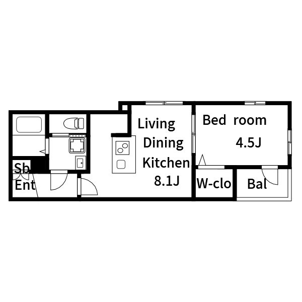 ジョワ・ド・ヴィーヴル 間取り