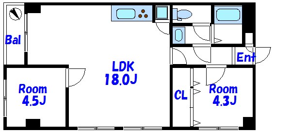 ヴィラロイヤル町屋 間取り