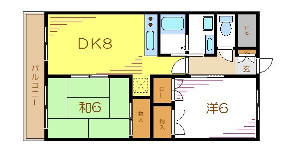 エスポワール篠崎2 間取り