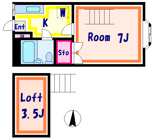 赤毛のアン 間取り