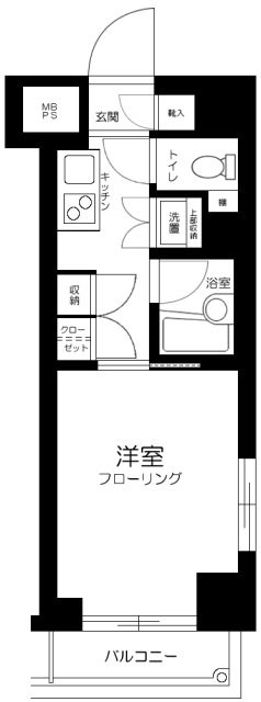 ルーブル日本橋  間取り