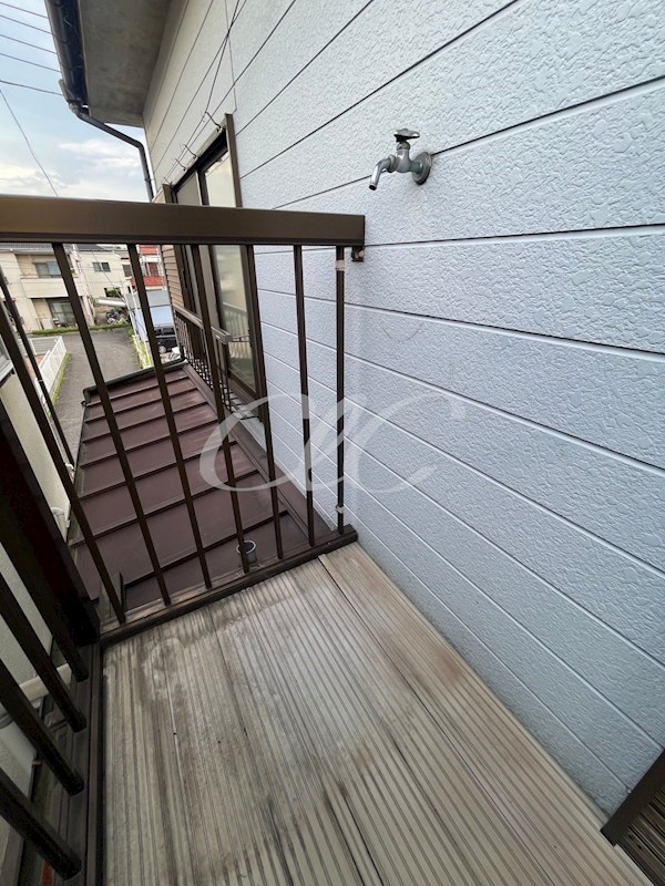 昭和ハイツ ベランダ