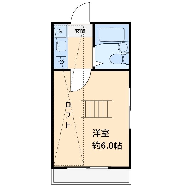 シャンテ町屋  間取り