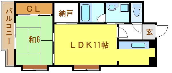 ラフィーネ篠崎 間取り図