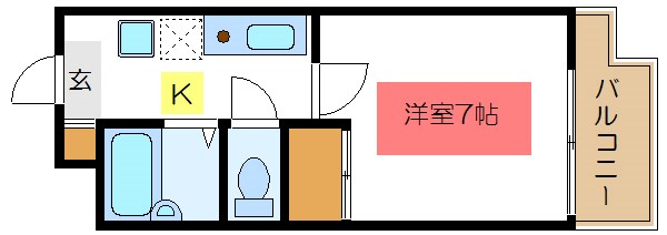 光井グランドハイツⅡ  間取り