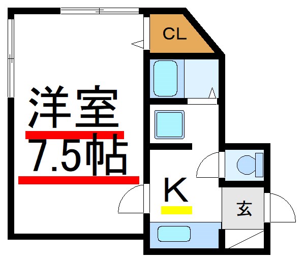 たつみ荘   間取り